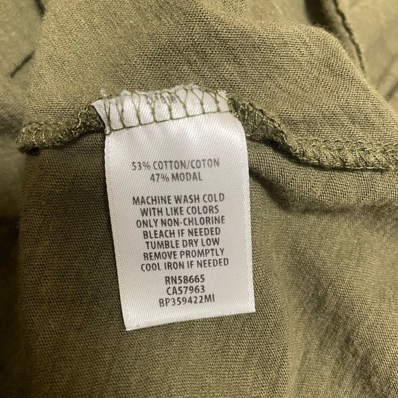 Army Green Tee - Picture 3 of 3